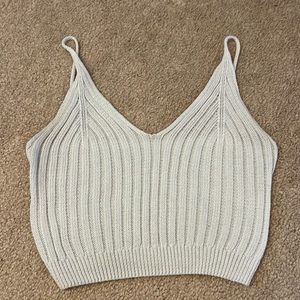 Knitted Crop Top